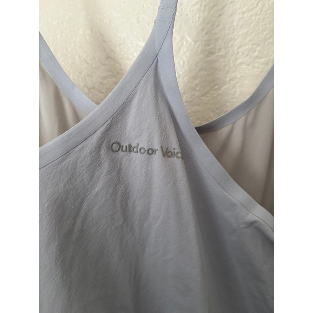 Outdoor Voices The Exercise Dress Grey Active Dress Athleisure Tennis Golf Yoga - Picture 4 of 6